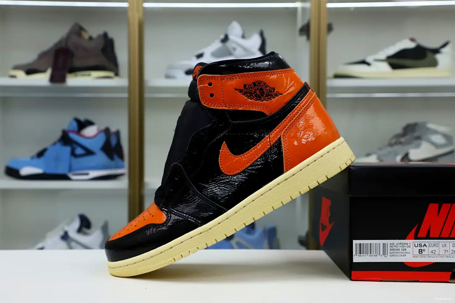 HIGH AIR Kimikick 'SHATTERED OG BACKBOARD RETRO 3.0' 1 JORDAN 0531